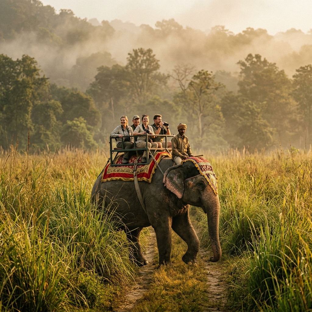 Elephant and wildlife safari in India — Himalayan Adventure Co.