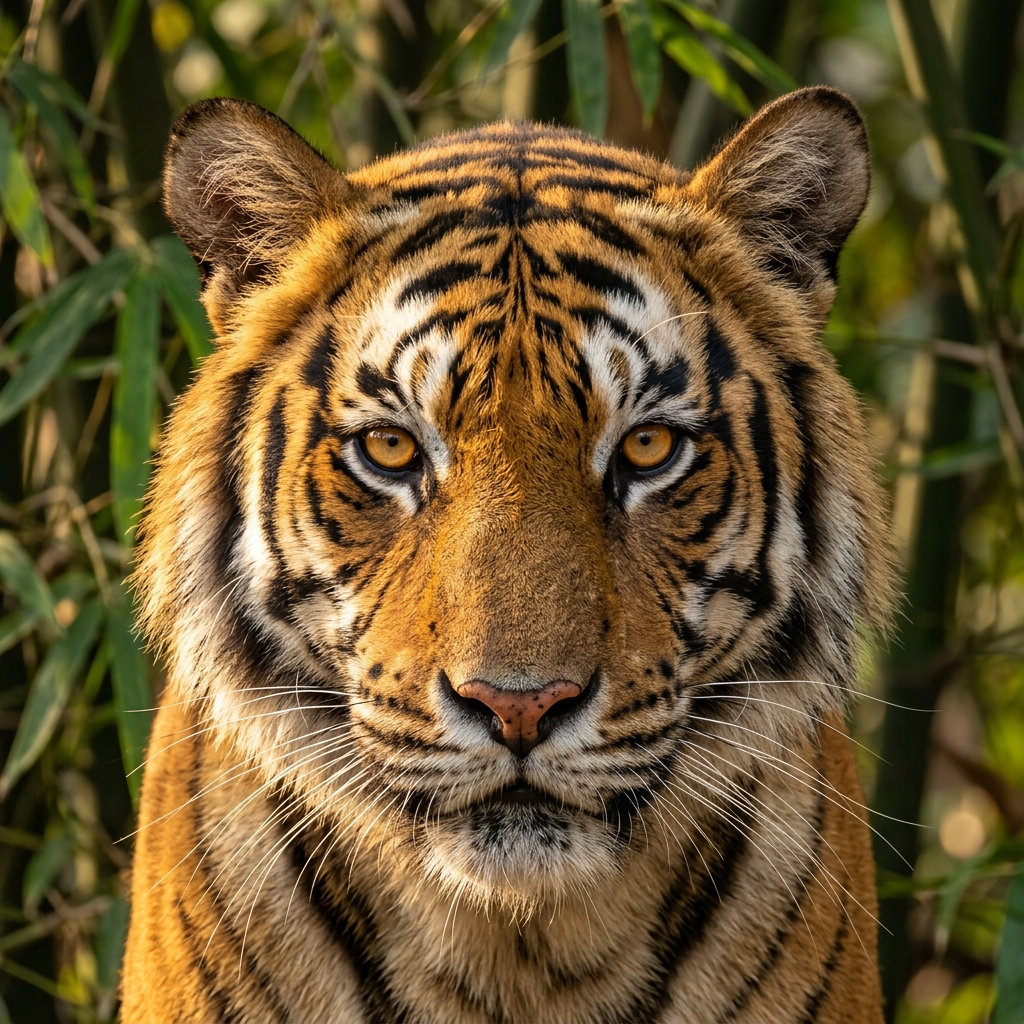 Wildlife safari — tiger in forest